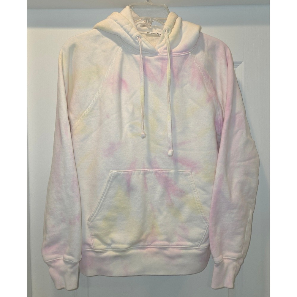 Reformation Tanner Hoodie Pastel Tie Dye Organic Cotton Creamsicle Sz‎ S - Picture 4 of 8